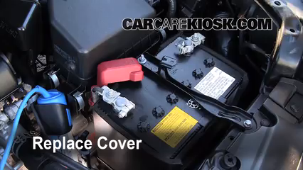 Battery Replacement: 2005-2010 Scion tC - 2010 Scion tC 2.4L 4 Cyl.